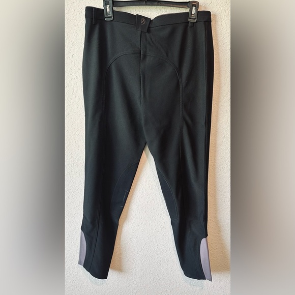 Devon Aire Ladies All-Pro Ribbed Riding Breeches Black Style 500R Size 34R - Picture 5 of 12